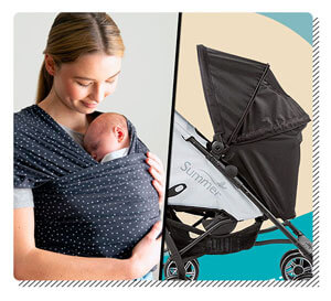 Baby Sling or Compact Stroller