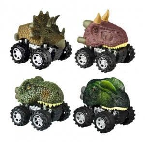 ATOPDREAM Pull Back Dinosaur Toys Cars